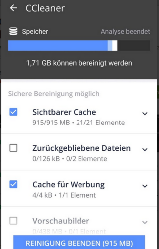 CCleaner Android deutsch