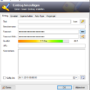 Neuer Eintrag in KeePass Neuer Eintrag in KeePass
