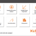 XLSTAT Auswahl der Funktionen XLSTAT Auswahl der Funktionen