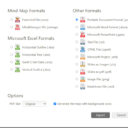 Exportformate Exportformate