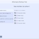 Ashampoo Backup FREE -Dateischerung