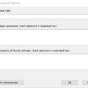 ExtPassword! Options ExtPassword! Options