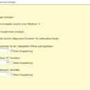 Optionen von WinSetView