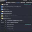 DefenderUI erweiterte Einstellungen