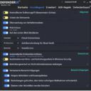 DefenderUI Grundeinstellungen