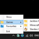 TrayDir im Systemtray