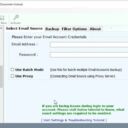 Sicherungemail - Anmeldung an Mailkonten