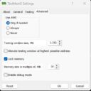 Testmem5 Settings