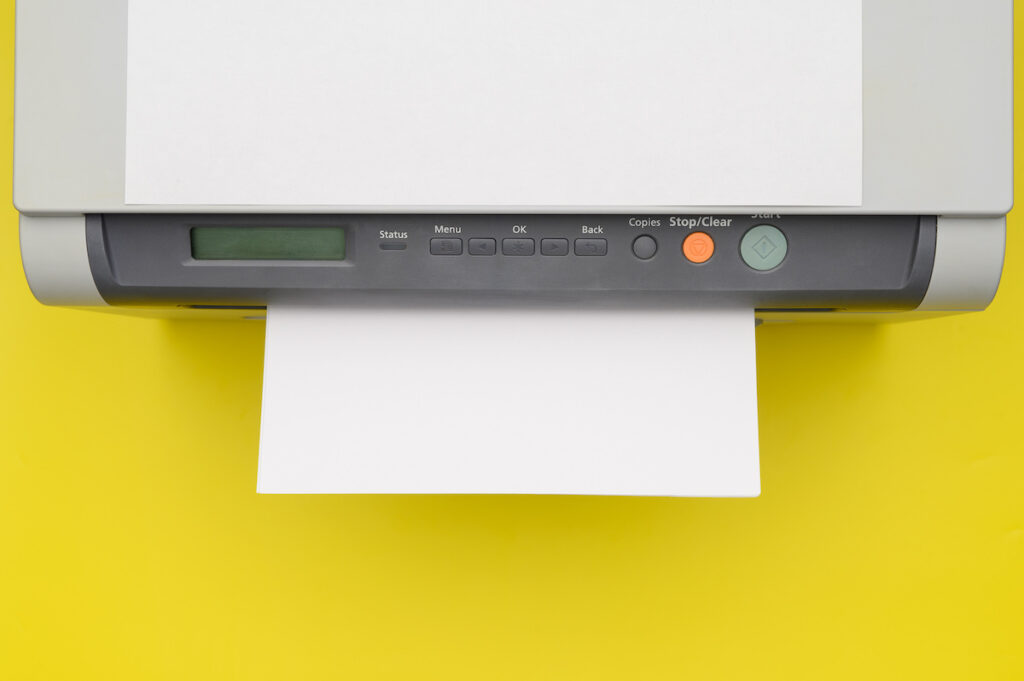 Epson Drucker mit Papierkassette