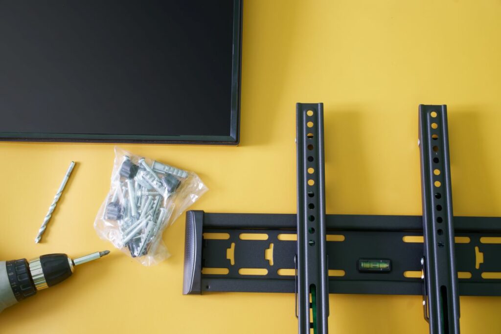 TV Halterung Wand flach