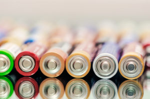 Batterien für einen Batterietester